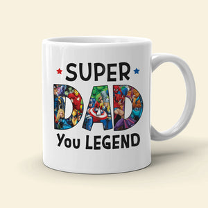 Legend Of Dad 05HUDT260423TM Personalized Mug, Gift For Dad - Coffee Mug - GoDuckee