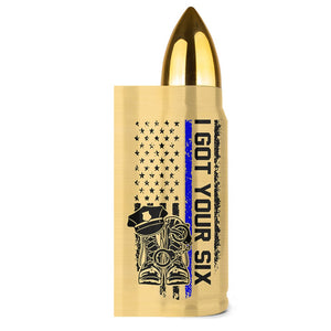 I Got Your Six 05QHDT090623 Personalized Family Bullet Tumbler - Water Bottles - GoDuckee