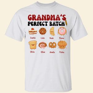 Grandma's Perfect Batch, Personalized Shirt, Gifts For Grandma - Shirts - GoDuckee