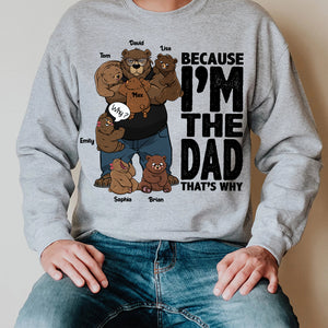 Because I'm The Dad Personalized Shirt, Gift For Father's Day - Shirts - GoDuckee