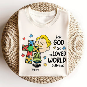 Personalized Gifts For Autism Awareness Shirt 03xqti200225hg - Shirts - GoDuckee