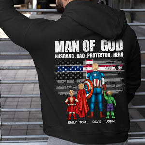 Dad Of God 01QHDT220423TM Personalized Tshirt, Hoodie, Sweatshirt - Shirts - GoDuckee