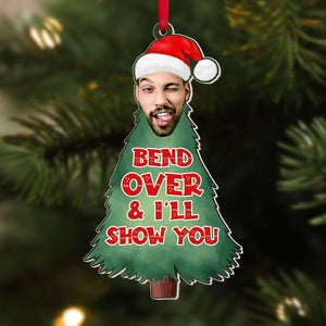 Where Do You Think You're Gonna Put A Tree That Big, Couple Gift, Personalized Acrylic Ornament, Christmas Tree Couple Ornament, Christmas Gift 03HTTI141123 - Ornament - GoDuckee