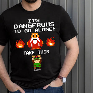 It's Dangerous To Go Alone 03NATI240523 Personalized Graduate Shirt - Shirts - GoDuckee