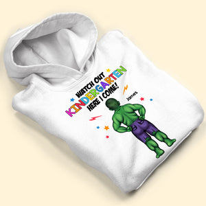 Watch Out, Here I Come, Gift For Kids, Personalized Shirt, Back To School Kids Shirt 05NATI280623TM - Shirts - GoDuckee