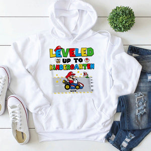 Leveled Up To Kindergarten 03NATI150623 Personalized Shirt - Shirts - GoDuckee
