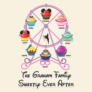 Happy Family, Personalized Decal, Cute Gifts For Family, Unique Christmas Gifts, Christmas Decorations Gifts, 06htdt271023qn - Home Decor - GoDuckee