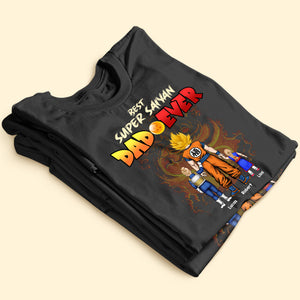 Best Dad Ever Personalized Shirt 03HUTI310523HH GRER2005 - Shirts - GoDuckee