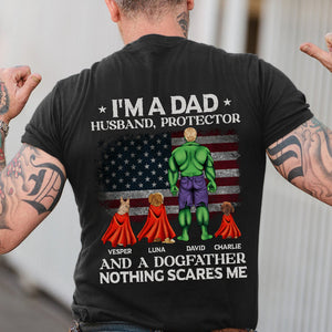 Super Dog Father 03DTDT220423TM Father's Day Personalized Shirt - Shirts - GoDuckee