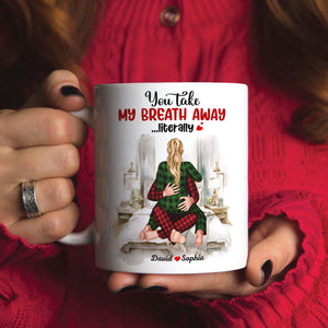 You Take My Breath Away White Mug Couple 03qhti151123hh - Coffee Mug - GoDuckee