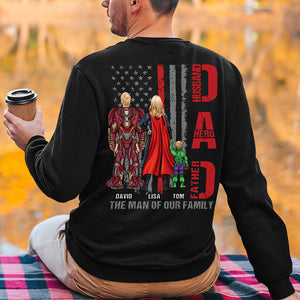 Dad The Man Of Our Family-08htdt010623tm Personalized Shirt - Shirts - GoDuckee