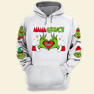 Gift For Family, Personalized Shirt, Green Monsters Family Kids Shirt, Christmas Gift 03NATI190923 - AOP Products - GoDuckee