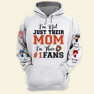 I'm Not Just Their Mom, Gift For Mom, Personalized Shirt, Baseball Kids Shirt - AOP Products - GoDuckee