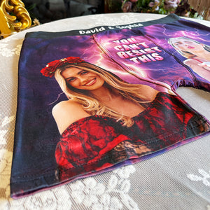 Personalized Gift For Couple Boxer You Can't Resist - Boxer Briefs - GoDuckee