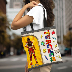 Teacher, Gift For Teacher, Personalized Tote Bag, Teacher Tote Bag, Back To School Gift 05QHTI100723TM - Tote Bag - GoDuckee