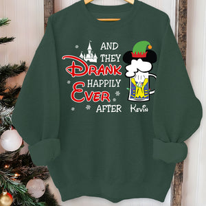 And They Drank Happily Ever After 03TODT251023 Personalized Shirt, Gifts For Couple - Shirts - GoDuckee