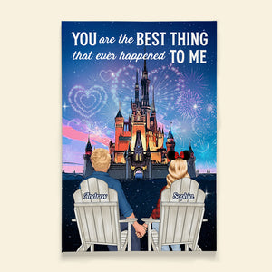 You're The Best Thing That Ever Happened To Me 01NTDT060323TM Personalized Couple Canvas Poster - Poster & Canvas - GoDuckee