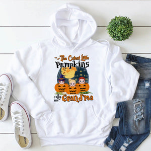 The Cutest Little Pumpkins Calls Me Grandma-Personalized Shirt-05htdt100723hh - Shirts - GoDuckee