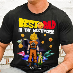 Best Dad In The Multiverse-01dtdt300523hh Personalized Shirt - Shirts - GoDuckee