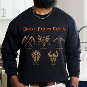 Best Team Ever, Personalized T-shirt Hoodie Sweatshirt Gift For Friend 04QHDT160623 - Shirts - GoDuckee