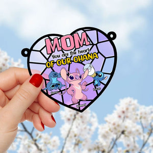 Personalized Gifts For Mom Suncatcher Window Hanging Ornament 01QHTI240424 Mother's Day - Ornaments - GoDuckee