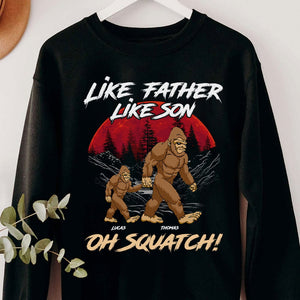 Personalized Gifts For Dad Shirt Like Father Like Son - 2D Shirts - GoDuckee