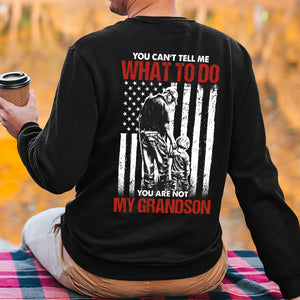 You Can't Tell Me What To Do, Personalized Shirt, Gift For Dad, Father's Day Gift - Shirts - GoDuckee