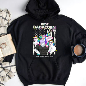 Best Dadacorn Ever 02dnti080623 Personalized Shirt - Shirts - GoDuckee