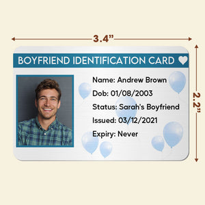 Custom Photo Gifts For Couple Wallet Card 04toti171224 - Wallet Card - GoDuckee