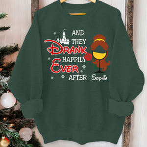 And They Drank Happily Ever After 03TODT251023 Personalized Shirt, Gifts For Couple - Shirts - GoDuckee
