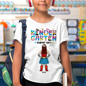 Super Girl, Gift For Kid, Personalized Shirt, School Kid Shirt, Summer Gift 04HTTI290623TM - Shirts - GoDuckee
