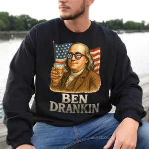 Funny American Drink Shirt - Personalized Gifts For 4th Of July 05huti100625 - Shirts - GoDuckee