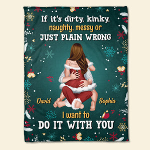 Do It With You, Personalized Blanket, Gifts For Him Gifts For Her - Blanket - GoDuckee