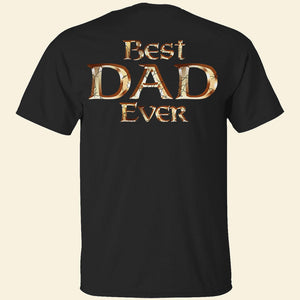 Personalized Gifts For Dad Shirt Best Dad Ever 05TOTI260324 Father's Day - 2D Shirts - GoDuckee