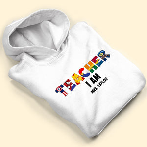 Custom Alphabet Gifts For Teacher Shirt 05ohti110125 - Shirts - GoDuckee