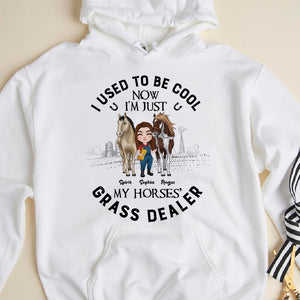 I Used To Be Cool Grass Dealer, Personalized T-shirt Hoodie,Sweatshirt 05NTDT280223HH - Shirts - GoDuckee