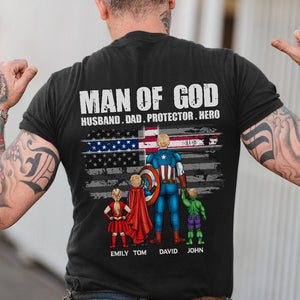 Dad Of God 01QHDT220423TM Personalized Tshirt, Hoodie, Sweatshirt - Shirts - GoDuckee