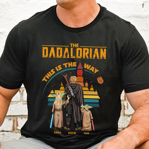 This Is The Way, Father's Day Personalized Shirt Hoodie Sweatshirt - Shirts - GoDuckee