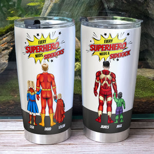 Power Family Dad 03ACTI020523TM Gift For Father's Day, Personalized Tumbler - Tumbler Cup - GoDuckee