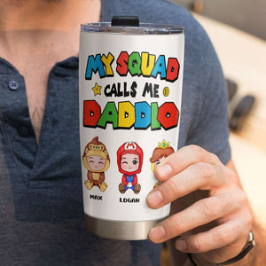 My Squad Call Me, Personalized Tumbler 05HUTI300523HA - Tumbler Cup - GoDuckee