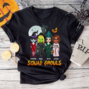 Squad Ghouls, Personalized Shirt, Gifts For Friend - Shirts - GoDuckee