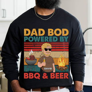 BBQ & Beer Dad 06DTDT240423TM Personalized Shirt Hoodie Sweatshirt - Shirts - GoDuckee