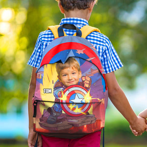 Back To School ZM-DX-03QHTI160623 Custom Photo Backpack - Backpack - GoDuckee