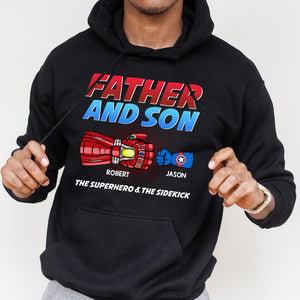Father And Children, Personalized Shirt, Gifts For Dad 04NADT180523HA - Shirts - GoDuckee