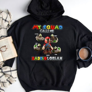 My Squad Calls Me, Gift For Dad, Personalized Shirt, Gamer Dad And Kids Shirt 02HUTI300523 - Shirts - GoDuckee