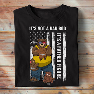 Personalized Dad Shirt It's Not A Dad Bod It's A Father Figure, Gift For Dad 01DNTI200423 - Shirts - GoDuckee