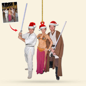 Gift For Movie Fans, Personalized Acrylic Ornament, Custom Image Ornament, Christmas Gift 04HUTI221123 - Ornament - GoDuckee