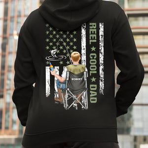 Reel Cool Dad Personalized Fishing Dad, Gift For Dad - Shirts - GoDuckee