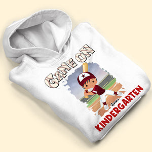 Game On, Gift For Kids, Personalized Shirt, Baseball Kids Shirt, Back To School Gift - Shirts - GoDuckee