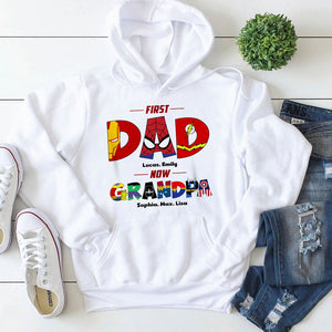 First Dad Now Grandpa Personalized Shirts-02QHTI240523HH - Shirts - GoDuckee
